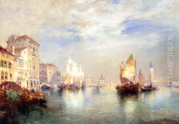 Venice Oil Painting by Thomas Moran