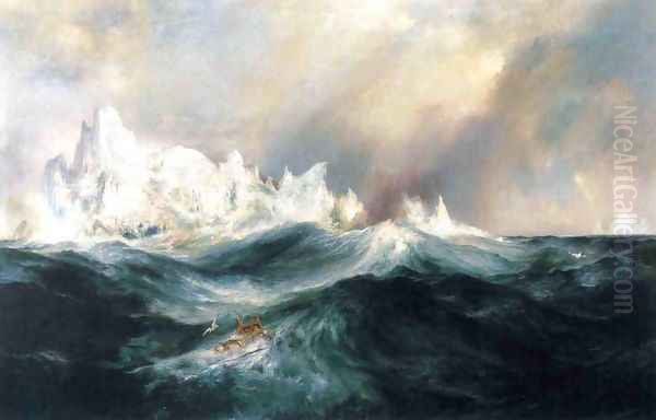 Spectres from the North Oil Painting by Thomas Moran