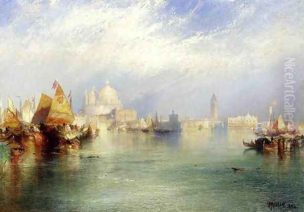 The Splendor of Venice II Oil Painting by Thomas Moran