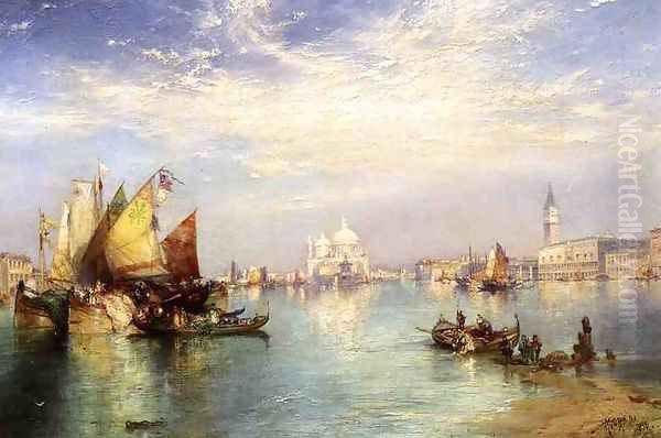 Venice II Oil Painting by Thomas Moran