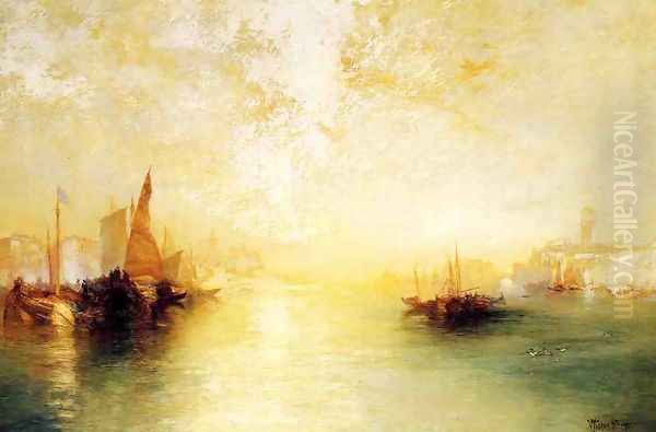 Venice III Oil Painting by Thomas Moran