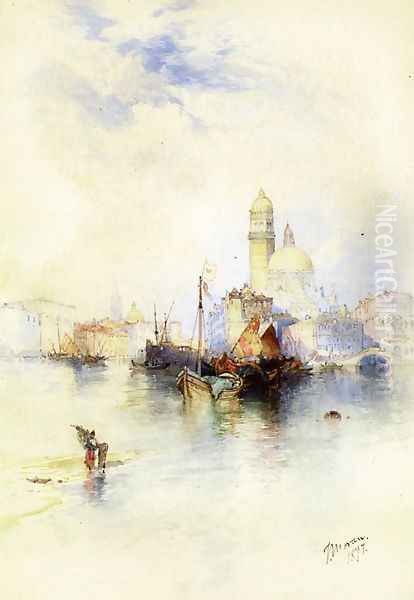 Venice I Oil Painting by Thomas Moran