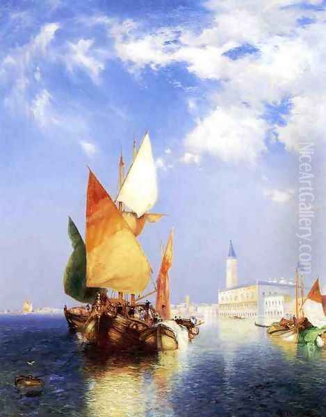 The Grand Canal, Venice Oil Painting by Thomas Moran