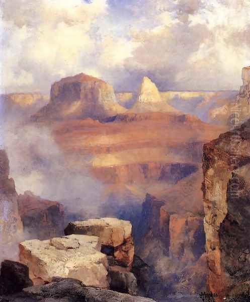 Grand Canyon III Oil Painting by Thomas Moran