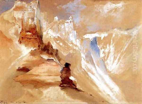 Yellowstone Canyon II Oil Painting by Thomas Moran