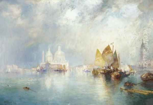 Venice 3 Oil Painting by Thomas Moran