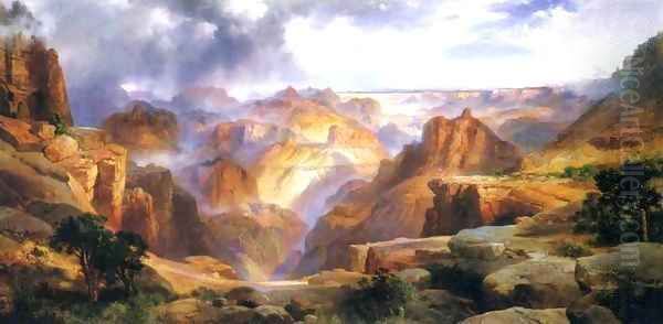 Grand Canyon 1904 Oil Painting by Thomas Moran