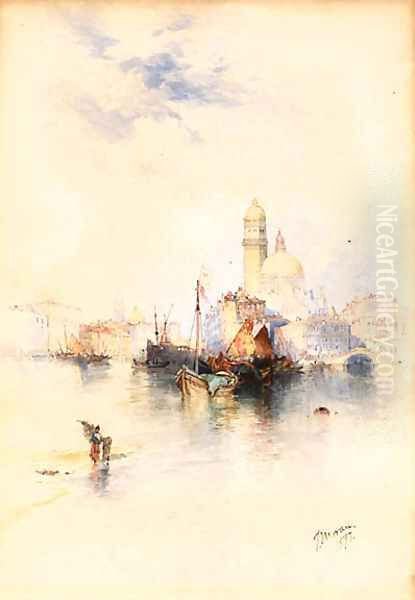 Venice 2 Oil Painting by Thomas Moran