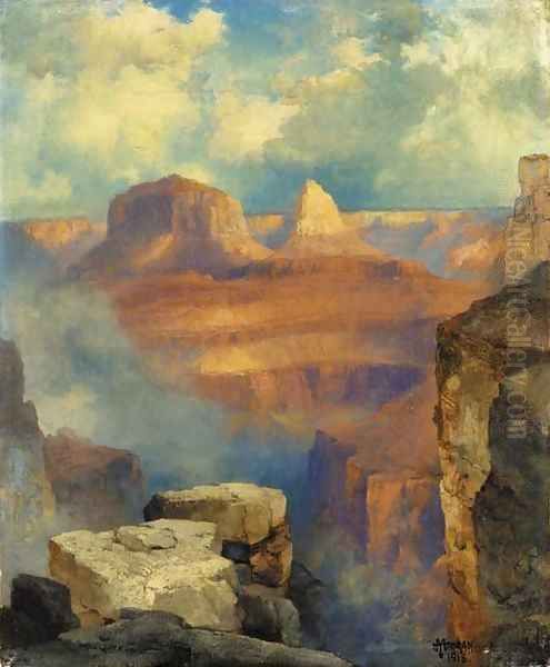 Grand Canyon 2 Oil Painting by Thomas Moran