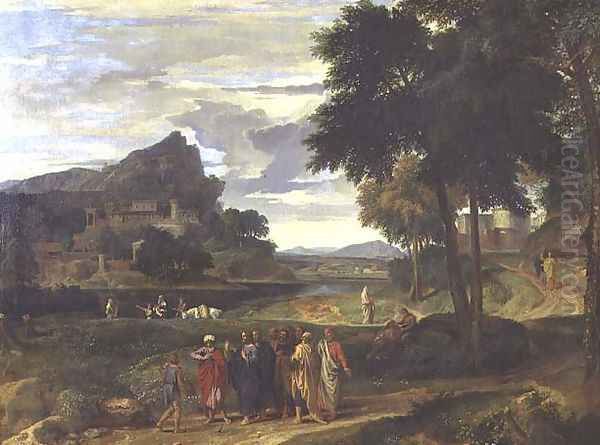 The Nobleman of Capernaum, c.1670 Oil Painting by Jean-Francois Millet