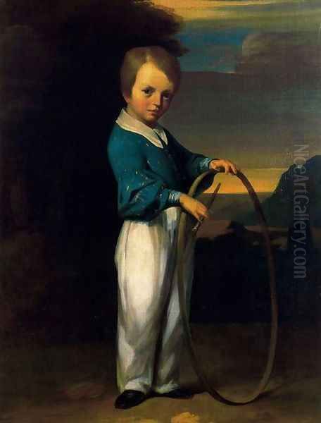 The Child in Cerceau Oil Painting by Jean-Francois Millet