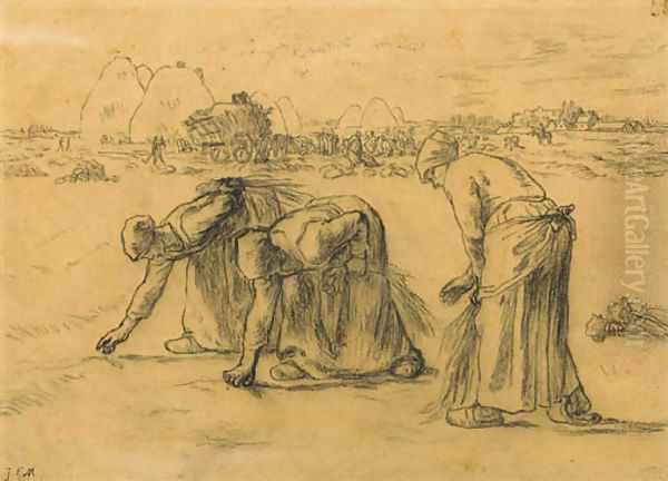 The Gleaners Oil Painting by Jean-Francois Millet