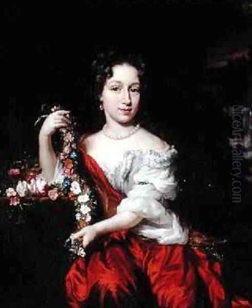 Portrait of a Young Lady Oil Painting by Nicolaes Maes