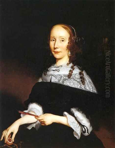 Portrait of a Woman 2 Oil Painting by Nicolaes Maes