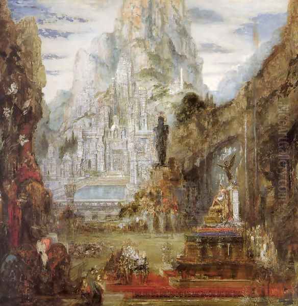 The Triumph of Alexander the Great Oil Painting by Gustave Moreau