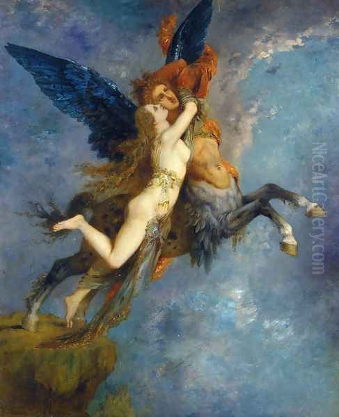 The Chimera Oil Painting by Gustave Moreau