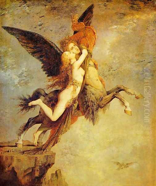 The Chimera I Oil Painting by Gustave Moreau