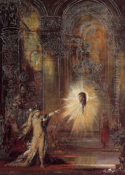 The Apparition II Oil Painting by Gustave Moreau