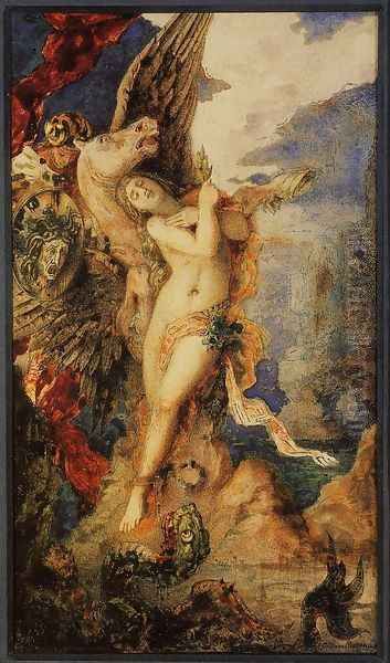 Perseus and Andromeda Oil Painting by Gustave Moreau