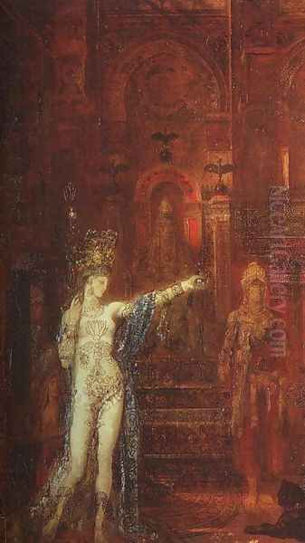 Salome III Oil Painting by Gustave Moreau