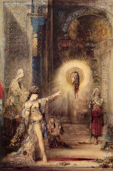 The Apparition Oil Painting by Gustave Moreau