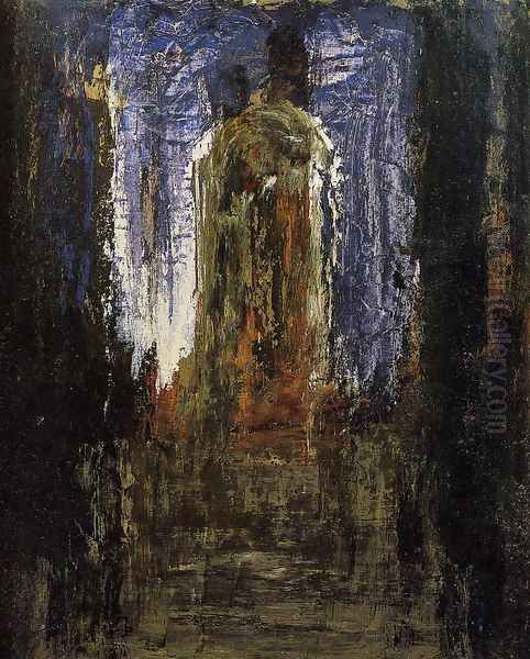 Abstract (study) Oil Painting by Gustave Moreau