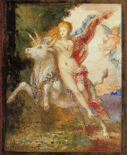 The Abduction of Europa Oil Painting by Gustave Moreau