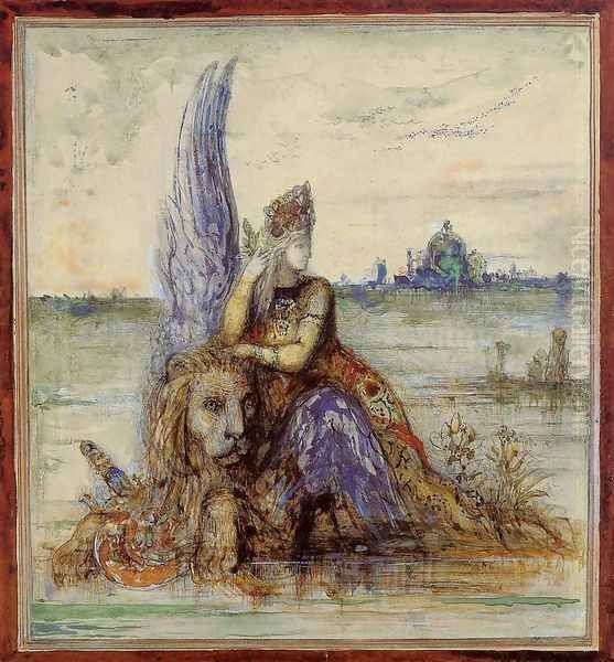 Venice Oil Painting by Gustave Moreau