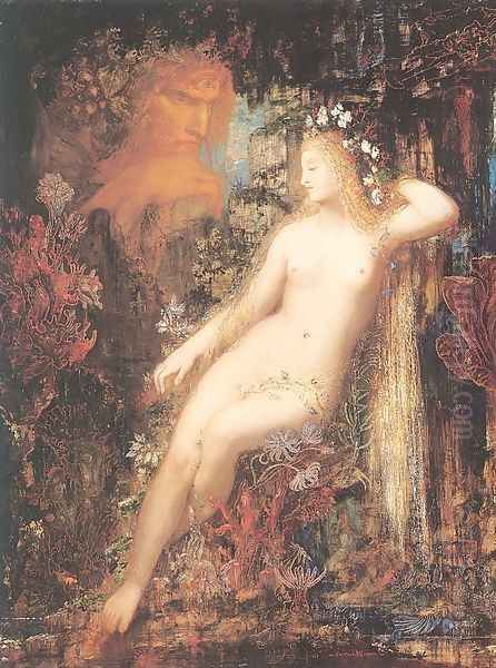 Galatea 1878-80 Oil Painting by Gustave Moreau