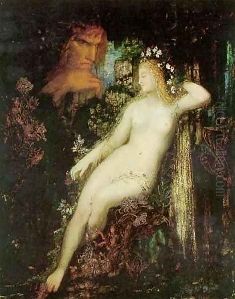 Galatea I Oil Painting by Gustave Moreau