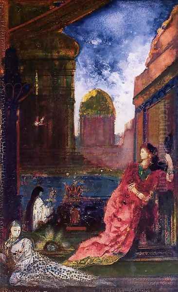 Heridias-Salome Oil Painting by Gustave Moreau