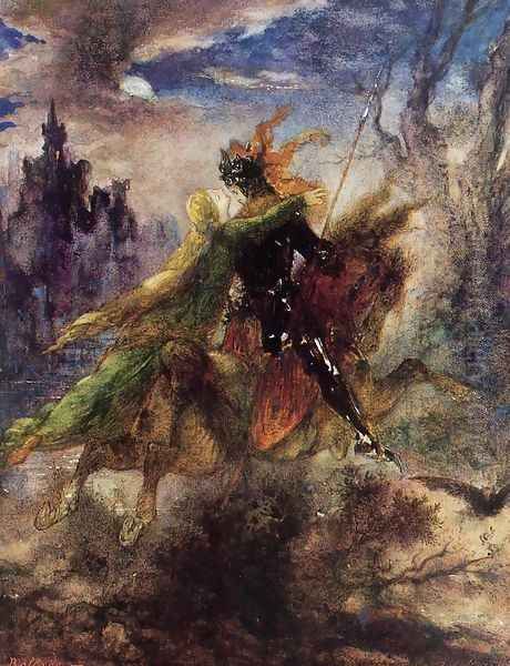 The Ballad Oil Painting by Gustave Moreau