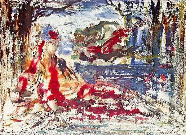 Near the Water Oil Painting by Gustave Moreau