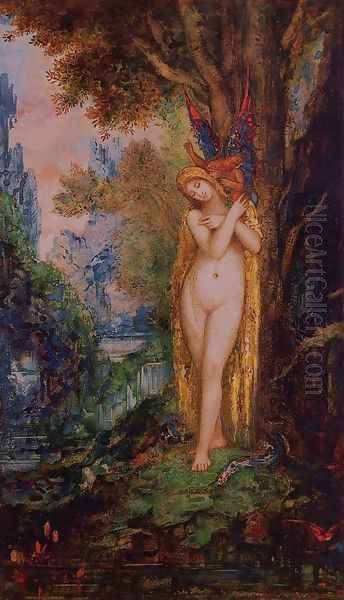 Eve Oil Painting by Gustave Moreau