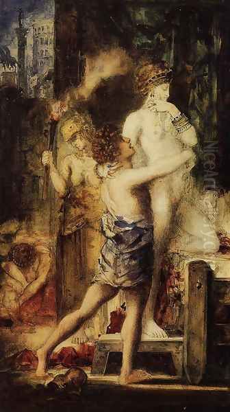 Messalina I Oil Painting by Gustave Moreau