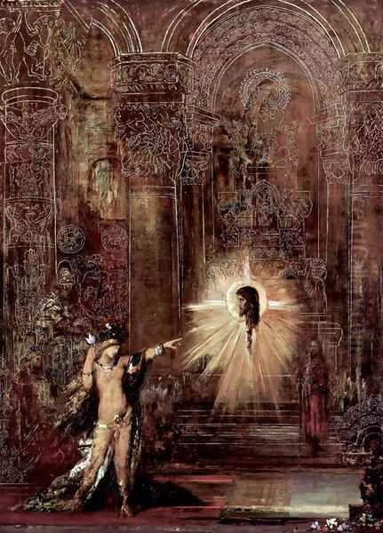 The appearance (Salomé and the head of John the Baptist) Oil Painting by Gustave Moreau