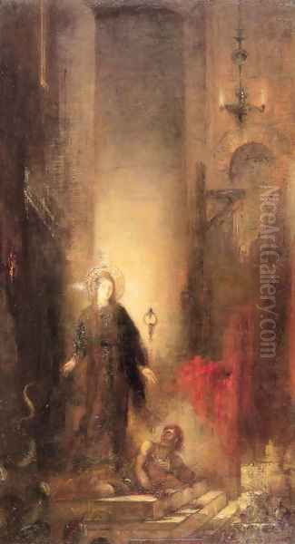 Saint Margaret by Gustave Moreau