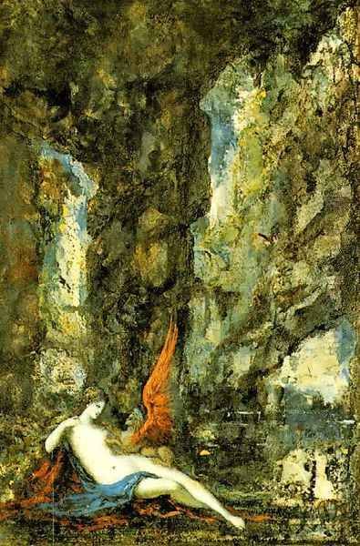 The winner sphinx Oil Painting by Gustave Moreau