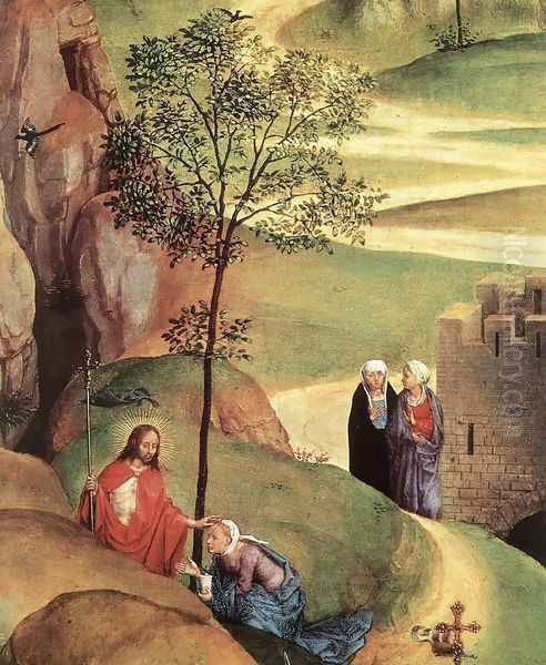 Advent and Triumph of Christ (detail-2) 1480 Oil Painting by Hans Memling