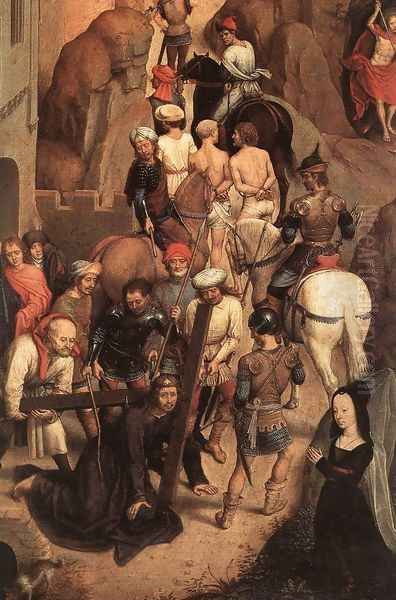 Scenes from the Passion of Christ (detail-6) 1470-71 Oil Painting by Hans Memling