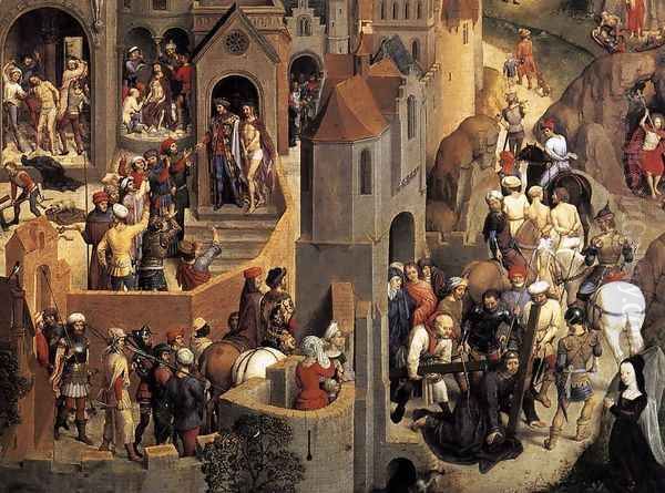 Scenes from the Passion of Christ (detail-5) 1470-71 by Hans Memling