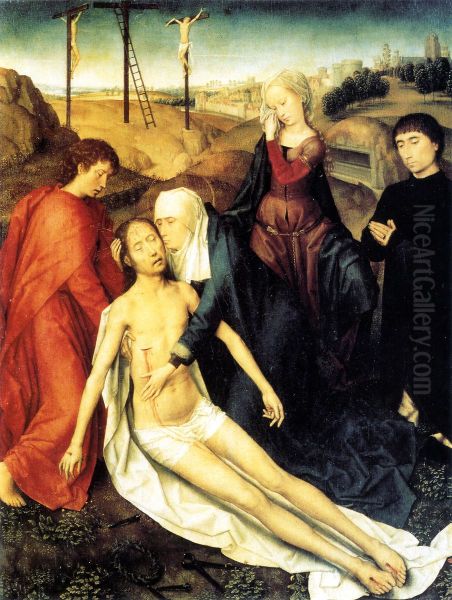 Lamentation Oil Painting by Hans Memling