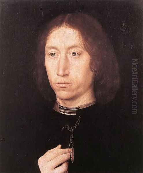 Portrait of a Man 1478-80 Oil Painting by Hans Memling