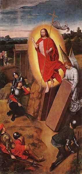 Resurrection Oil Painting by Hans Memling