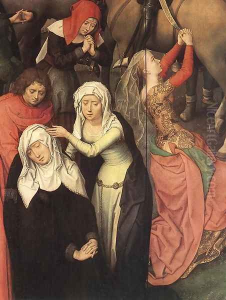 Passion (Greverade) Altarpiece (detail) 1491 Oil Painting by Hans Memling