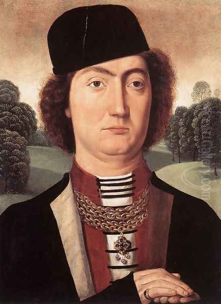 Portrait of Jacques of Savoy 1470s Oil Painting by Hans Memling