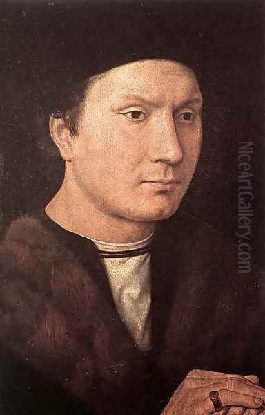 Portrait of a Man 2 Oil Painting by Hans Memling