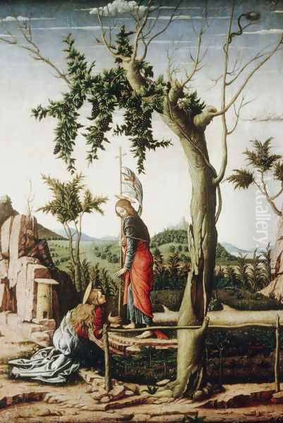 Noli Me Tangere Oil Painting by Andrea Mantegna