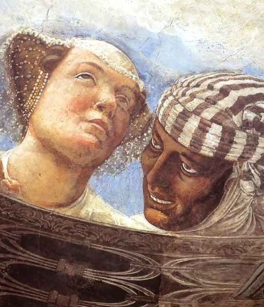 Ceiling Oculus (detail) 2 Oil Painting by Andrea Mantegna