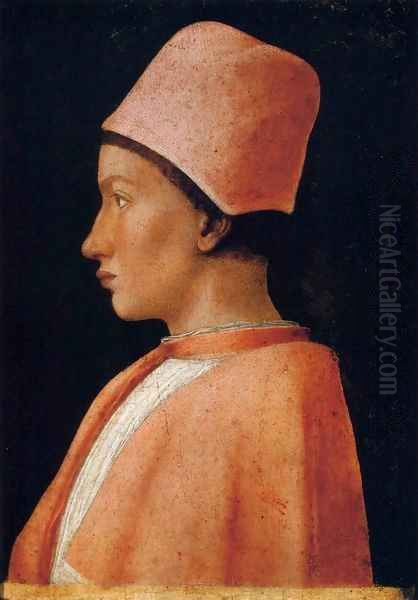 Portrait of Francesco Gonzaga Oil Painting by Andrea Mantegna